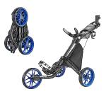 CaddyTek Lite 8 Blue Golf Push Cart