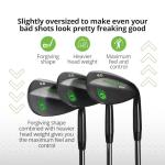 BombTech Limited Edition Black Golf Wedge Set