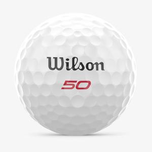Wilson Fifty Elite Golf Balls 12-Pack - White
