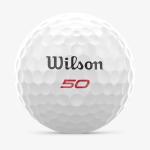 Wilson Fifty Elite Golf Balls 12-Pack - White