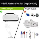 Golf Glove Holder with Shaper and Accessories Case