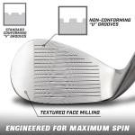 GoSports Max Spin Golf Wedge Set for Men