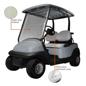 Portable Golf Cart Windshield - Standard Size