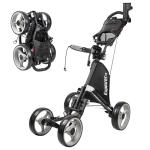 CaddyTek Explorer 8 Golf Push Pull Cart - Grey