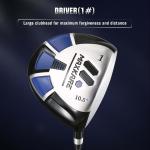 MaxKare 9-Piece Men's Golf Club Set - Blue