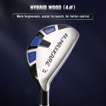 MaxKare 9-Piece Men's Golf Club Set - Blue