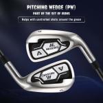 MaxKare 9-Piece Men's Golf Club Set - Blue