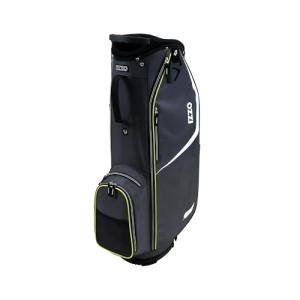 Izzo Ultra Lite Golf Cart Bag Gray and Lime