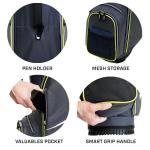 Izzo Ultra Lite Golf Cart Bag Gray and Lime