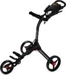 Bag Boy Compact 3 Golf Pull Cart - Black/Red