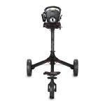 Bag Boy Compact 3 Golf Pull Cart - Black/Red