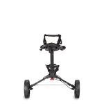 Bag Boy Compact 3 Golf Pull Cart - Black/Red