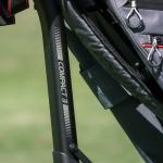 Bag Boy Compact 3 Golf Pull Cart - Black/Red