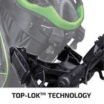 Bag Boy Compact 3 Golf Pull Cart - Black/Red