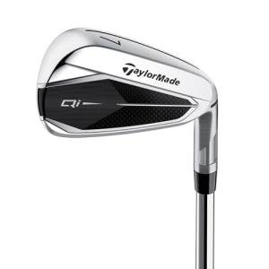 TaylorMade Qi 5-PW, AW Stiff Steel Iron Set