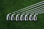 TaylorMade Qi 5-PW, AW Stiff Steel Iron Set