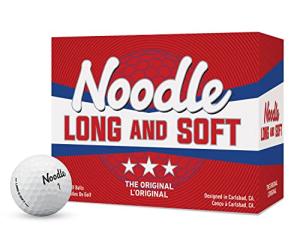 Noodle Soft Golf Balls, 24-Pack, White