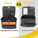 Waterproof Golf Trunk Organizer with Ventilated Compartment