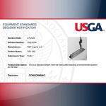 GoSports GS1 Tour Right-Handed Golf Putter - 34