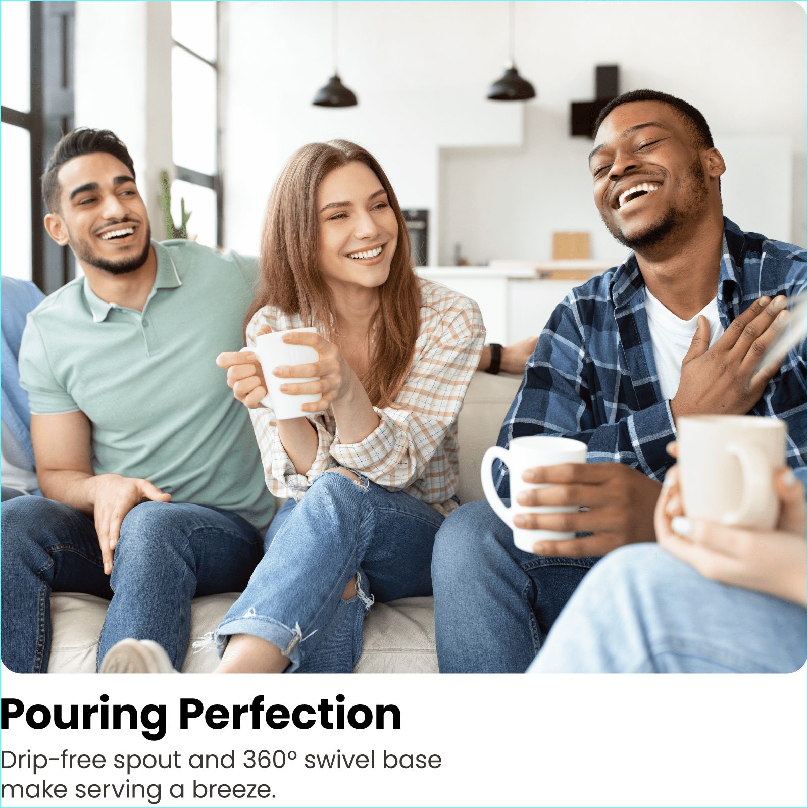 Chefman 1.8L Electric Glass Tea Kettle