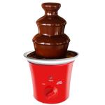 MINI Chocolate Fountain Machine Small Electric Chocolate Fondue Fountain Machine for Party for Candy Butter Cheese (Red)