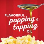 Orville Redenbacher's Popcorn Oil, Butter Flavor, Movie Night Supplies, 16 fl oz.