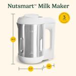 Cuisinart NutSmart 50 Oz Nut Milk Maker Machine Makes Milk in 60 Seconds, Easy to Use and Clean, Perfect for Almond Milk, Soy Milk, Oat Milk, Made with BPA Free Stainless Steel