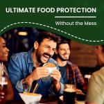 Extra Large - (100 Sheets) - Sandwich Wrapping Paper Sheets With Foil Backing - Burrito Wrappers Sandwich Paper Wrap - Food Wrapping Deli Sheets - 14 x 16 Inches