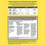 EMERIL LAGASSE Pasta & Beyond, Automatic Pasta Maker - 8 Pasta Shaping Discs, Black