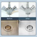 LifeBasis Rechargeable Power Scrubber 11-Piece Kit, Cordless Electric Cleaning Brush, IPX7 Waterproof Electric Grout Brush for Home, Kitchen, Bathroom, Grout, Tile, Shower, Tub, Red