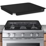 FLASLD Soft Gas Stove Burner Cover Fabric Mat, 29.5×21 Inches Foldable Easy Clean Gas Stove Protector, Anti Dust Stove Covers, Washable Stove Guard Top Protector