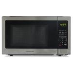 Farberware 1.1 Cu. Ft. Countertop Microwave Oven – 1000 Watts Power, Auto Cook Settings, Defrost, Easy Clean and Child Safety Lock-Stainless, Stainless Steel