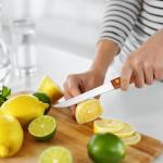 Kyraton Steak Knives Set of 12, Wood Handle Stainless Steel Steak Knife Set, Serrated Steak Knives, Gifts for Home, Restaurant, Parties, Wedding, Camping