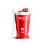 ZOKU Original Slush and Shake Maker, Slushy Cup for Quick Frozen Homemade Single-Serving Slushies, Fruit Smoothies, and Milkshakes in Minutes, BPA-free, Red