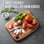 Wood Cutting Boards for Kitchen,JAMES.F Acacia Wooden Heavy Duty Cutting Board, Chopping Serving Boards with Hanging Hole for Meat Bread or Vegetables