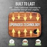 Wood Cutting Boards for Kitchen,JAMES.F Acacia Wooden Heavy Duty Cutting Board, Chopping Serving Boards with Hanging Hole for Meat Bread or Vegetables