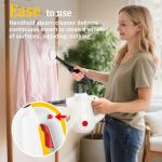 Steam Cleaner, Pressurized Multi-Surface Natural Handheld Steam Cleaner for Home with Lock Button&16 PCS Tools, Portable Steamer for Deep Cleaning Car, Bathrooms, Kitchens, Grout, Tile, and Windows