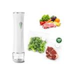 SIHUADON Vacuum Sealer for Food, Porable Handheld Vacuum Sealer Machine with Visible Water Tank & 30 Reusable Bags, Seal Food 5X Fresh Longer for Kitchen, BBQ, Camping, Home