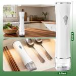 SIHUADON Vacuum Sealer for Food, Porable Handheld Vacuum Sealer Machine with Visible Water Tank & 30 Reusable Bags, Seal Food 5X Fresh Longer for Kitchen, BBQ, Camping, Home