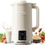 40oz Automatic Nut Milk Maker, 8 in 1 Plant Based Milk Machine for Homemade Almond, Oat, Milk Shake, Soy Milk & Non-Dairy Beverages with Delay Start/Self-Cleaning/Boil Water/Juice