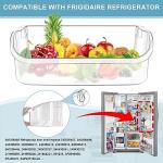 Upgraded 240356402 Refrigerator Door Bin Compatible with Frigi.daire Refrigerator Door Shelf Parts LFSS2612TF0 LFSS2612TE0 FFSS2615TE0 FFSS2615TS0 Door Shelf Shelves (Length 15.38") By AMI PARTS
