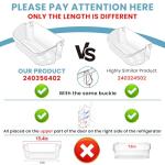 Upgraded 240356402 Refrigerator Door Bin Compatible with Frigi.daire Refrigerator Door Shelf Parts LFSS2612TF0 LFSS2612TE0 FFSS2615TE0 FFSS2615TS0 Door Shelf Shelves (Length 15.38") By AMI PARTS