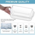 Upgraded 240356402 Refrigerator Door Bin Compatible with Frigi.daire Refrigerator Door Shelf Parts LFSS2612TF0 LFSS2612TE0 FFSS2615TE0 FFSS2615TS0 Door Shelf Shelves (Length 15.38") By AMI PARTS