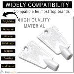 Door Key for Frigidaire Kenmore Freezers (2-Pack)
