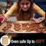 100Pcs Parchment Paper Sheets, 9x13 In Unbleached Parchment Paper for Baking Grilling Air Fryer and Steaming, Precut Non-Stick Parchment Baking Sheets in Quarter Size for Bread Cakes Cookies Kovpnor