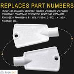 Door Key for Frigidaire Kenmore Freezers (2-Pack)