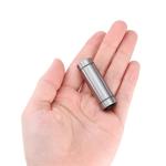 uxcell 4Pcs LM8LUU Linear Bearing 8mm Bore 15mm OD 45mm Length Linear Ball Bearings Double Side Rubber Sealed Bearing Steel for CNC Machine 3D Printer Food Packaging Machine