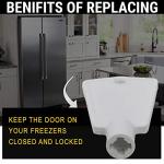 Door Key for Frigidaire Kenmore Freezers (2-Pack)