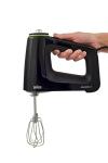 Braun MultiMix 5 Hand Mixer, 350W Electric Mixer with SmartMix Technology, 9-Speed + Turbo, MultiWhisk & Dough Hooks, Lightweight Soft-Grip Design, Black