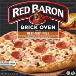 Red Baron, Brick Oven Pizza Meat Trio, 18.22 Ounce